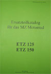 Ersatzteilkatalog ETZ 125/150