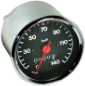 Bild vom Artikel Tachometer pass. f. ETZ 125/150/250/251/301 (D=80,00 mm, 140 km/h, Ring verchromt) mit Blinkerkontrolle