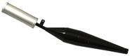 Bild vom Artikel Sportauspuff Moped schwarz (Schalldämpfer silber)