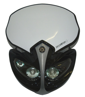 Lampenmaske / Scheinwerfermaske Acerbis -Diamond- schwarz