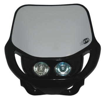 Lampenmaske / Scheinwerfermaske Acerbis -DHH- schwarz