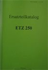 Ersatzteilkatalog  ETZ 250