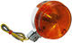 Bild vom Artikel Blinker (Glas orange) rund komplett mit Kabel, Gehäuse Chrom - Look, hinten