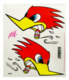 Bild vom Artikel Sticker Motiv -Smoking Duck- (14 cm x 16 cm)