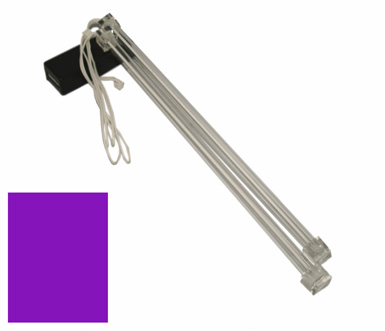 Fahrzeugbeleuchtungsset- Lila, 2St�ck (30cm x 1cm)