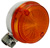 Bild vom Artikel Blinker (Glas orange) rund komplett, Gehäuse Chrom - Look, hinten