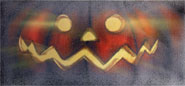 Visierfolie/Visieraufkleber -Halloween-