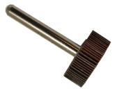 F�cherschleifer Rund, Durchmesser = 25mm, K�rnung 150