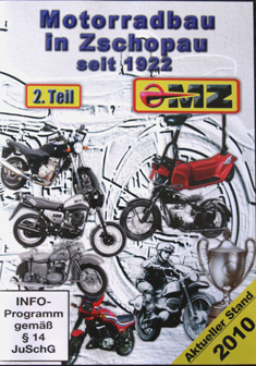 DVD: Motorradwerk Zschopau - 80 Jahre Motorradbau in Zschopau (2. Teil )