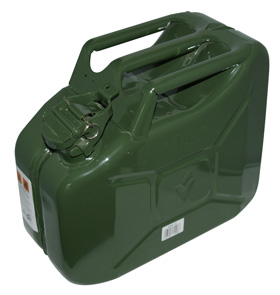 Kraftstoff-Kanister/Benzinkanister - Metall Inhalt 10Liter