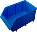 Bild vom Artikel Sichtbox-Lagerbox PP, blau (Größe: L 335 mm x B 205 mm x H 155 mm)