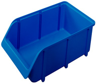 Sichtbox-Lagerbox PP, Blau (Gr��e: L�nge-335mm x Breite-205mm x H�he-155mm) 