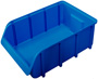 Bild vom Artikel Sichtbox-Lagerbox PP, blau (Größe: L 495 mm x B 315 mm x H 185 mm)