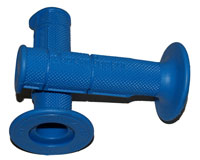 Griffgummi-Set Domino Tommaselli - Farbe: Blau