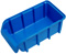 Bild vom Artikel Sichtbox-Lagerbox PP, blau (Größe: L 165 mm x B 100 mm x H 75 mm)