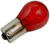 Bild vom Artikel Kugellampe 12 V 21 W (BA15s) Glas rot