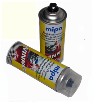 Spraydose Mipa Color RAL-Spray, Farbe: cremewei�