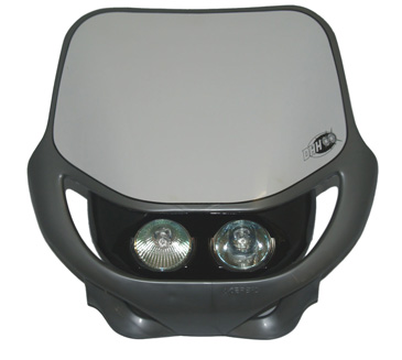 Lampenmaske / Scheinwerfermaske Acerbis -DHH- silber