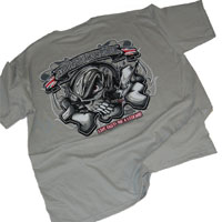 Bild vom Artikel Death Industries England T-Shirt Skull