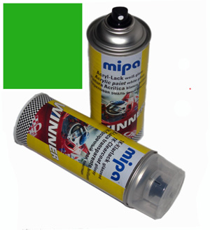 Spraydose Mipa Color RAL-Spray, Farbe: gelbgr�n