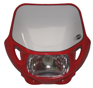 Lampenmaske / Scheinwerfermaske Acerbis -DHH- (mit T�V) rot