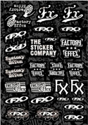 Bild vom Artikel Mega Sponsor Sticker Kit FX-03 (Aufkleber-Set)