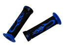 Bild vom Artikel Griffgummiset (1 Paar) SRD-PRO Flame-Style schwarz / blau
