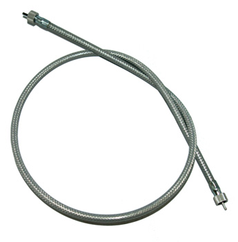 SRD-PRO Tachowelle silber (Stahlflex-Optik) S50/S51/S70 