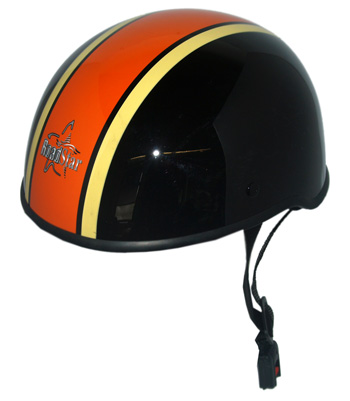 Roadstar Helm -Custom- Black & Orange (Gr��e: L)