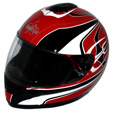 Bild vom Artikel Roadstar Integralhelm -Revolution- Dekor Pitchfork rot