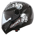 Bild vom Artikel Integralhelm Caberg V2 407 Dekor Hellracer II schwarz (Größe L)