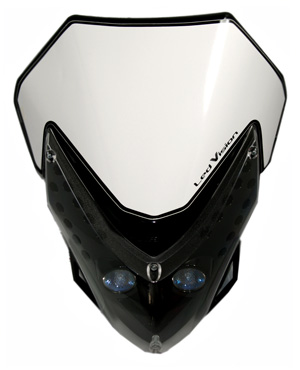 Acerbis Scheinwerfer LED Vision schwarz