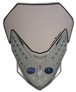 Acerbis Scheinwerfer LED Vision weiss