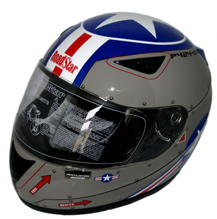 Roadstar Integralhelm Speedster US-Style (Gr��e L)