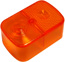 Bild vom Artikel Rücklichtkappe eckig (65 mm x 105 mm) orange