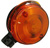 Bild vom Artikel Blinker (Glas orange) rund komplett, Gehäuse schwarz, vorne