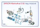 Bild vom Artikel Explosionsdarstellung f. Motor Simson S50