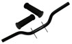 Bild vom Artikel Fußrastenträger pass. f. S50, S51, S70 verstärkt (schwarz, Enduro rechts verlängert) inkl. Fußrastengummi schwarz