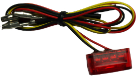 Bild vom Artikel LED Mini-Einbaurücklicht rot