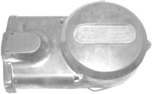 Bild vom Artikel Lichtmaschinendeckel Motor pass. f. KR51-2, S51, S70, SR50, SR80, S53, S83 (Aluminium silber poliert)