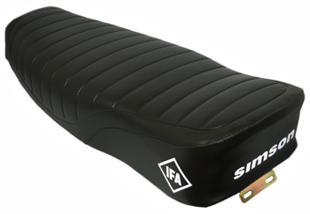 Sitzbank Tuning Original Optik Schwarz - für Simson S50, S51, S70 von AKF