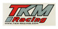 Bild vom Artikel Aufkleber TKM-Racing rot