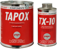Fertan 2 K-Epoxy-Set Tankbeschichtung & Tapox Tankversiegelung (550 ml) in  Fahrzeugpflege > Tankbeschichtung