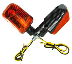 Bild vom Artikel Miniblinker Set SRD-PRO 6 Volt (carbon, orange)