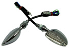 Bild vom Artikel LED Miniblinker-Set SRD-PRO (12 Volt) Style SmallEye verchromt