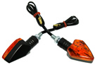 Bild vom Artikel Miniblinker-Set SRD-PRO (12 Volt) Style 5-side schwarz / orange