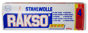 Bild vom Artikel Stahlwolle 200 Gramm Rakso (grob = 4)