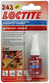 Bild vom Artikel Schraubensicherung Loctite mittelfest (Flasche 5 ml)