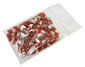 Bild vom Artikel Flachstecker 6,3 mm isoliert 0,5 qmm - 1,0 qmm, VE 100 Stück, rot