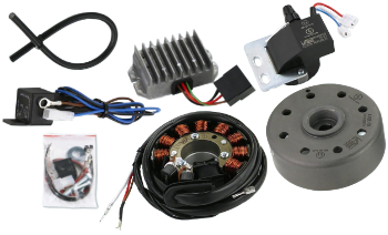 Bild vom Artikel Powerdynamo Zündung pass. f. Motorroller SR56, Motorroller SR59, Motorroller TR150 (12 V 100 W)